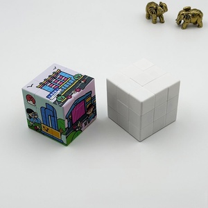 <span class=keywords><strong>Cubo</strong></span> <span class=keywords><strong>de</strong></span> Velocidad Educativo <span class=keywords><strong>3x3</strong></span> con Logotipo Personalizado, Juguete Antiestrés Suave y Sólido, Transformable en 3D - Product Image 5