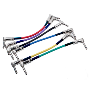 Offre Spéciale 20CM Audio Mono Pedalboard Cordon Instruments Câbles Effet Coloré Pédale Guitare Patch Câble - Product Image 1