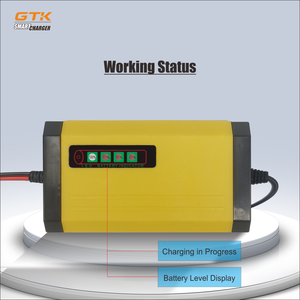 Cargador de batería universal de 12V 1-3A, pantalla de progreso, protector de seguridad, adaptador de corriente CC portátil para coche, patinete eléctrico - Product Image 3
