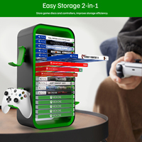 Accessoires de jeu en gros adaptés à PS5/4/switch/XBOX Series XS, support de stockage universel pour manette, accessoires de support de disque