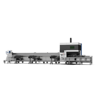 Machines de découpe laser à fibre CNC FINCM Chine automatiques 6012 3KW pour tubes carrés et ronds en métal de petit diamètre