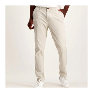 Pantalones chinos ligeros de pana suave para hombre, transpirables, sin arrugas, fáciles de usar, informales, de negocios, teñidos - Product Image 1