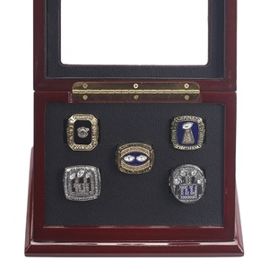 Ensemble de bagues de champion du Super Bowl des <span class=keywords><strong>New</strong></span> <span class=keywords><strong>York</strong></span> Giants 1986, 1990, 2007, 2011, serties de zircon, bijoux pour les fans de la NFL - Product Image 5