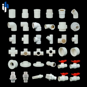 Suprimentos da Fábrica YiHong: Conexões de Tubos de PVC para Abastecimento de Água em Vários Tamanhos e Cores, Acoplamento com Rosca Fêmea - Product Image 1