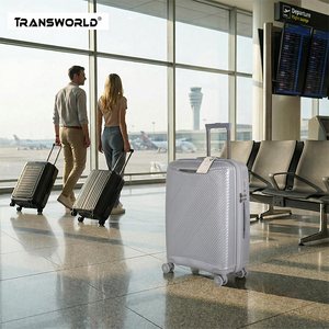 <span class=keywords><strong>Valise</strong></span> de voyage moderne 20 pouces en ABS+PC avec doublure en polyester, <span class=keywords><strong>4</strong></span> <span class=keywords><strong>roues</strong></span> pivotantes, serrure TSA, légère, vente en gros, logo personnalisé - Product Image 5