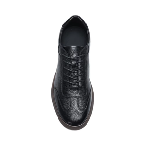 Chaussures plates pour hommes, à lacets, polyvalentes, classiques, couleurs assorties, qualité supérieure, fabriquées à la main, chaussures décontractées pour hommes - Product Image 3