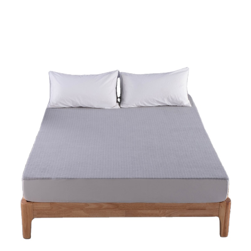 Простыня хлопковая непромокаемая для матраса, чехол для матраса королевского размера, защита от морщин, не выцветает