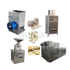 High Productivity Dehydrated Garlic Powder Processing Line / Garlic Powder Machine / Garlic Powder Making Equipment