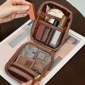 <b>Clear</b> Travel Makeup Organizer <b>Bag</b> Small Cute Makeup <b>Bag</b> Cosmetic Zipper <b>Toiletry</b> Storage Coin Pouch for Women - Product Image 2