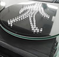 Plaque de substrat en aluminium LED circulaire à haute conductivité thermique pour les panneaux routiers, les lampes de signalisation, ODM, LED SMD ronde, MCPCB