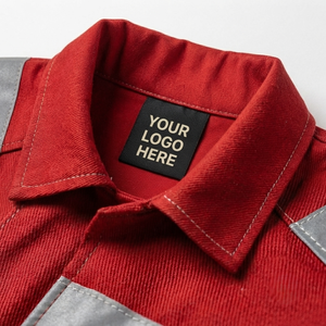 Gilet de sécurité unisexe haute visibilité à bandes réfléchissantes, vêtements de travail en coton, imperméables, anti-rétrécissement, séchage rapide, non toxiques - Product Image 6