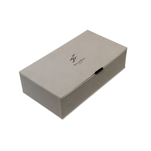 Ensemble de bijoux en carton rigide de 2mm fait à la main coffret cadeau éponge de stratification mate haut de gamme gaufrage revêtement UV en matériaux recyclés - Product Image 6