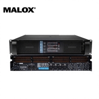 Amplificateur DJ professionnel MALOX High Power FP-14000 4 canaux en métal 16000W pour subwoofer, montage en rack pour scène et spectacles en direct