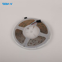 Bande de Lumières Intelligentes RGBW RGBIC COB 720LEDs/m Adressables Programmables Pleine Couleur DC 24V/12V avec Effet de Défilement