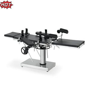 معدات المستشفيات الطبية بالأشعة السينية متوافقة مع جهاز تحكم مزدوج سرير جراحة متعددة الأغراض طاولة تشغيل مع بطارية - Product Image 1