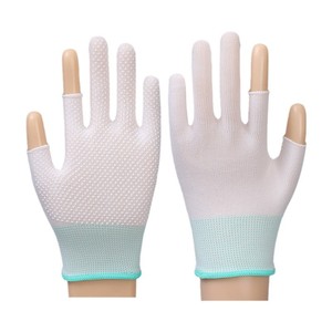 Gants en nylon antidérapants à 13 points de couture, longueur poignet, pour le cyclisme et la construction - Product Image 1