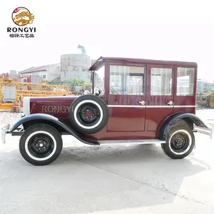 Mobil klasik vintage, mobil listrik Retro Vintage, 4 kursi, mobil klasik, gaya Vintage, baru