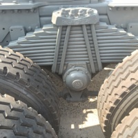 Truk Traktor Diesel Howo 6x4 10-Roda 375HP Bekas, Kemudi Kiri, Euro 2