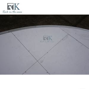 Pista de Baile Redonda Portátil, Estable y Firme, de Madera, para Eventos - Product Image 4