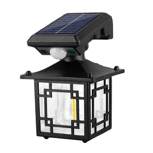 Ngoài trời không thấm nước LED năng lượng mặt trời đèn với cảm ứng chuyển động của con người cảm biến vườn đèn tường cho Chiếu Sáng Sân IP65 đánh giá - Product Image 1