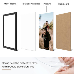 Hình vuông tùy chỉnh khung ảnh bằng gỗ, Áp phích, giấy chứng nhận, bộ sưu tập, nghệ thuật, bằng tốt nghiệp, giải thưởng khung ảnh trang trí - Product Image 6