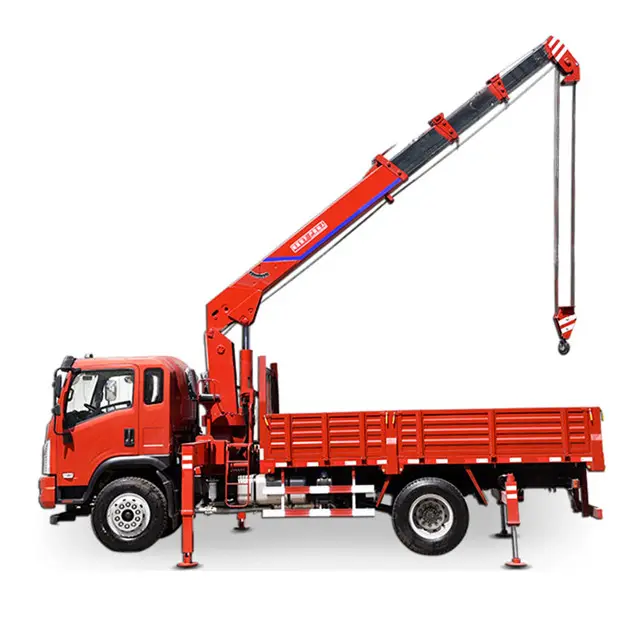 उच्च दक्षता ऑटोमोबाइल चेसिस Kaima 6.3 टन ट्रक घुड़सवार क्रेन पूर्व-फैक्टरी बिक्री
