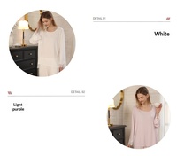 Nouvelle Collection 2026 : Ensemble Pyjama Deux Pièces en Modal Respirant, Extensible Supérieur, avec Dentelle Artisanale Élégante et Design Confortable