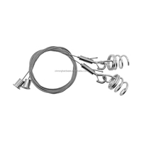 Kit de fil de lumière de système de suspension de lumière de montage au plafond réglable d'usine pince de câble d'avion pour panneau de LED