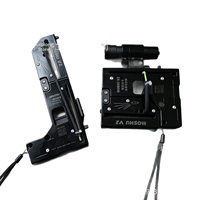 Slingshot V2 en alliage d'aluminium, style carte, pliable, anti-stress, jouet pendentif – Cadeau idéal pour les activités de plein air