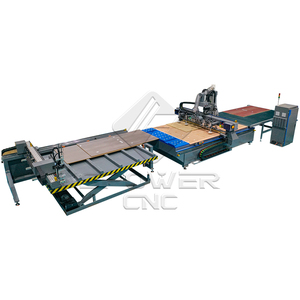 Routeur CNC ATC avec système de chargement et déchargement automatique, machine de fraisage CNC pour le bois, pour la fabrication de portes et d'armoires en bois - Product Image 2