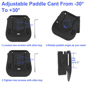 <span class=keywords><strong>Owb</strong></span> Polymeer Dubbel Magazijn <span class=keywords><strong>Holster</strong></span> Voor 45 Dual Stack Magazines - Product Image 3