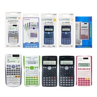 Calculatrice scientifique 417 fonctions 552 fonctions 240 fonctions Affichage matriciel à points FC-991ES Plus Boutons ABS Calendrier à piles