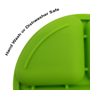 Set de table pour bébés, sans BPA, en Silicone, avec assiettes - Product Image 2