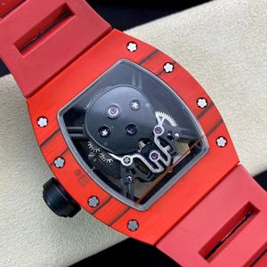 RM-Style High Quality 52-01 Skeleton Tourbillon Mechanical Watch 44mm Barrel-Shaped Unisex Fashion Skeleton Watch Titanium Case - Product Image 5