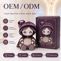 Jouets en peluche IA super doux - Compagnon interactif mode répétition, rembourrage en coton PP polyester, cadeau d'anniversaire