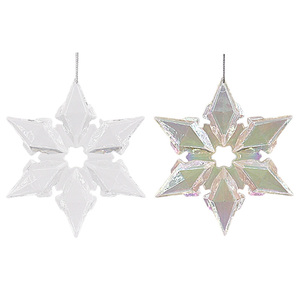 Thiết Kế Mới Trong Suốt <span class=keywords><strong>Acrylic</strong></span> 6-Góc Bông Tuyết Giáng Sinh Cây Trang Trí Trong Nhà Nhà Và Bên Treo Trang Trí - Product Image 4