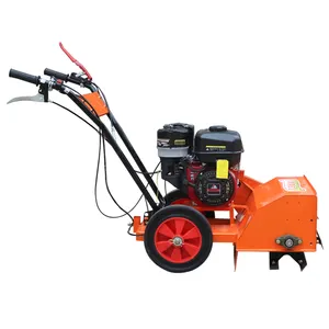 Um Novo Tipo de Gasolina Mower Mower Agrícola Ditching Rotary Tilage Usado para Ervas Daninhas Pomardos