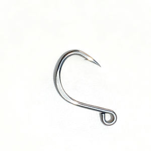 Anzuelos de pesca planos para pescado de agua salada, anzuelo simple de acero de alto carbono para pescar pescado de agua salada, anzuelo auxiliar para jigging. - Product Image 4