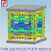 Panneau de sécurité balistique personnalisé moulé par compression en UHMWPE et Aramide – Fabricant source de moules de panneaux de protection
