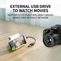 Mini Adaptador Micro USB B Macho a USB C Hembra, Conectores y Adaptadores USB-C V8 Tipo-C