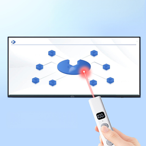 Télécommande de présentation rechargeable avec affichage numérique, pointeur laser sans fil, pour ordinateur et <span class=keywords><strong>PowerPoint</strong></span> - Product Image 3