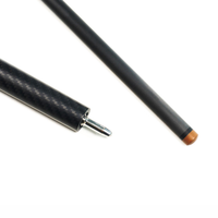 Queues de billard et accessoires de billard en fibre de carbone 100 % véritable, personnalisés en usine, ultra-résistants et de haute qualité, pour les clubs de billard