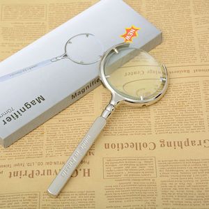 Lupa de Mano HD de Metal con Diseño de Luna Creciente de 70 mm, Estilo Antiguo Ruso, para Lectura, Estudios Arqueológicos y Periódicos - Product Image 2