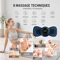 Appareil de massage sans fil professionnel avec main bionique à adsorption, commutation multi-modes, application corporelle, télécommande