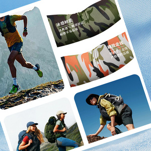 Ice Silk Arm Sleeves Camouflage Unisex Quick Dry Breathable Sun Protection Outdoor Cycling Fishing Cool Wear - Product Image 2