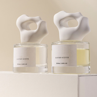 Diffuseur d'arômes en céramique blanche True Scent avec bouteille en verre et bouteille diffuseur en céramique pour huiles essentielles