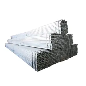 Carbon Nhẹ Carbon thấp vuông mạ kẽm cấu trúc erw ống thép hình chữ nhật 25*50 Pre rỗng phần sắt giá mỗi tấn