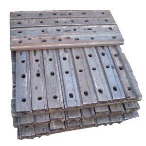 Placa de pescado para pavimentación ferroviaria de alta resistencia, placa de cruce plana, resistente al desgaste sísmico, piezas de ferrocarril de cruce de goma, accesorios - Product Image 3