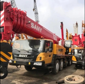 SANY QY100 usado, grúa móvil de 100 toneladas, STC1000S, grúas telescópicas para camiones, repuestos esenciales, caja de cambios con cojinete de bomba de motor a la venta - Product Image 1