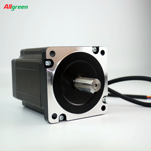 มอเตอร์สเต็ปเปอร์ Allgreen ขนาด 86 มม. แรงบิด 10 นิวตันเมตร 2 เฟส Nema 34 แบบวงเปิด ไฮบริด พร้อมไดรเวอร์ สำหรับเครื่องกัดซีเอ็นซี - Product Image 1